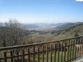 Vosges - Gites du Haut de Moyemont : Vue sur la vallée depuis la terrasse du gîte Refugee depuis la terrasse du gîte Refuge