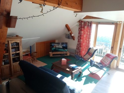 Salon du gîte Bleuets