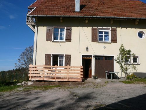 Façade Est de la Maison des gîtes 