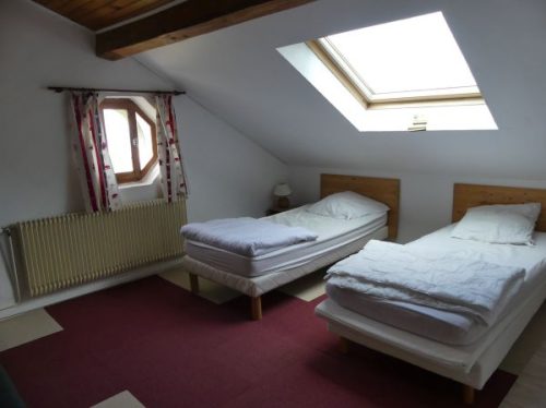 Chambre 2 du gîte Refuge