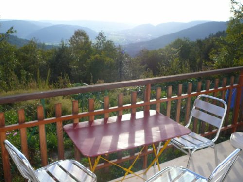 Petit balcon du gîte Refuge