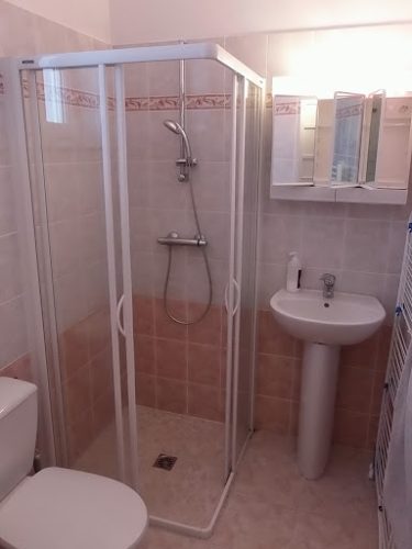 Salle de bain du gîte Refuge