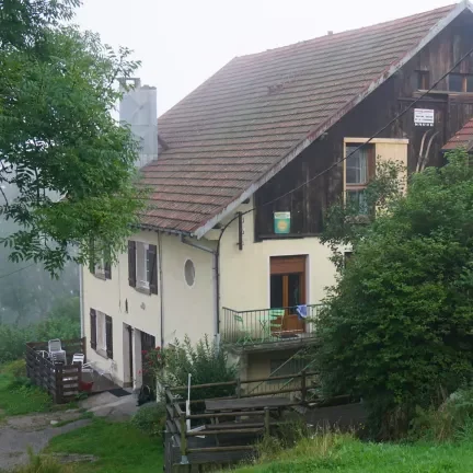 Gîte Brimbelles, angle Nord-Est de la maison